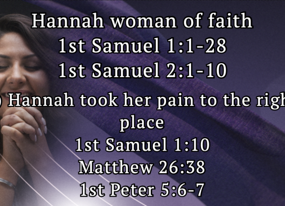 Hannah Woman of Faith – Jeff Mann 01-05-26