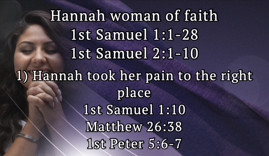 Hannah Woman of Faith – Jeff Mann 01-05-26