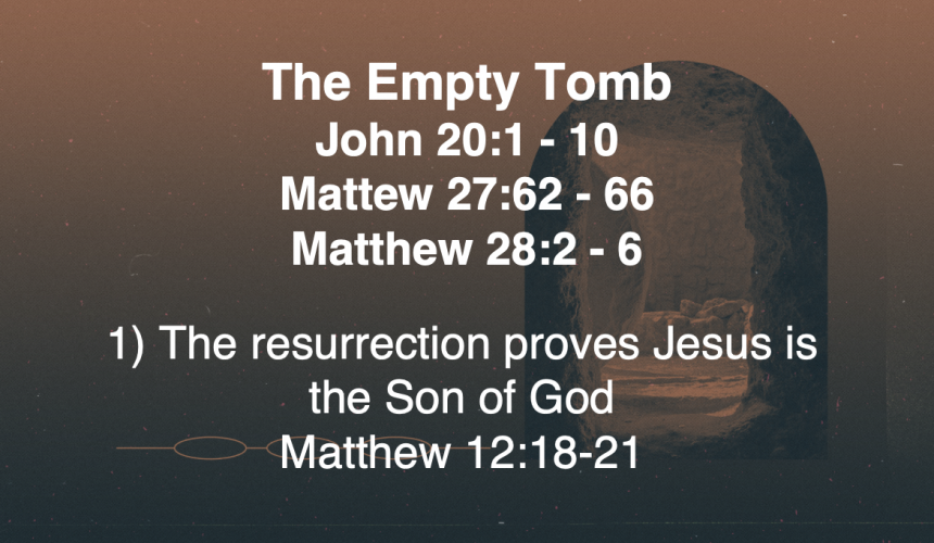 The Empty Tomb – Jeff Mann 04-05-2026